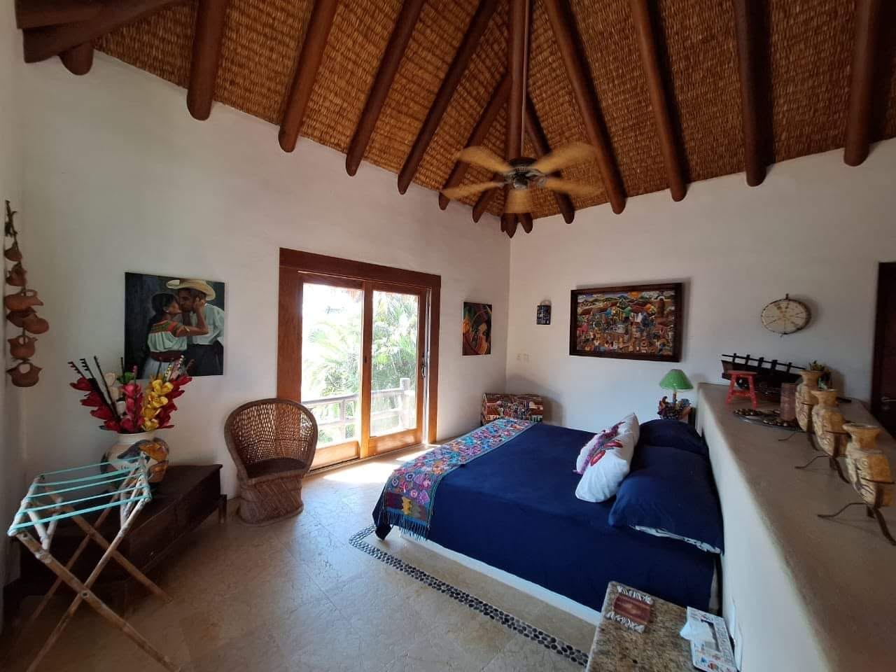 Bedroom with garden access