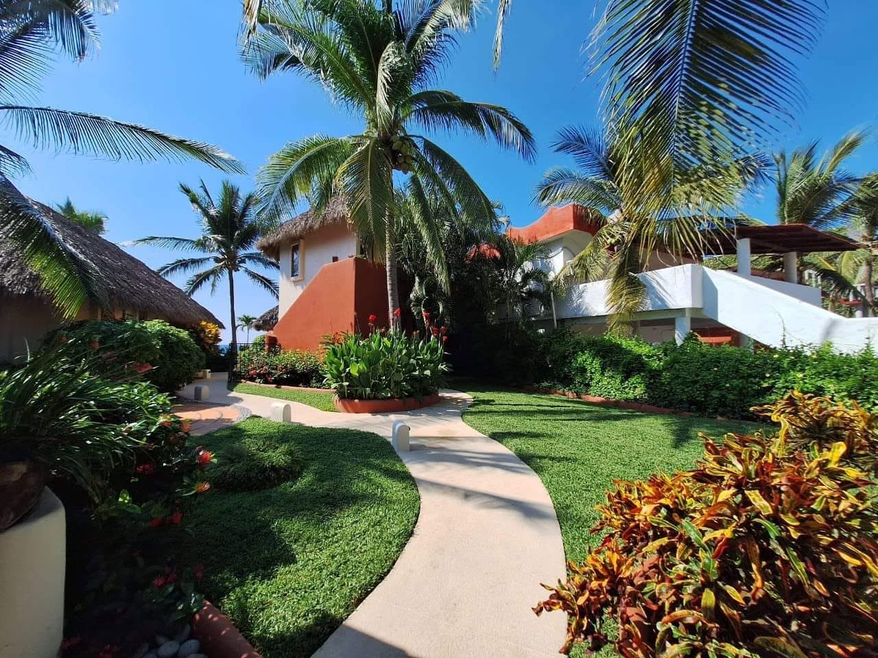 Landscaped gardens and property buildings