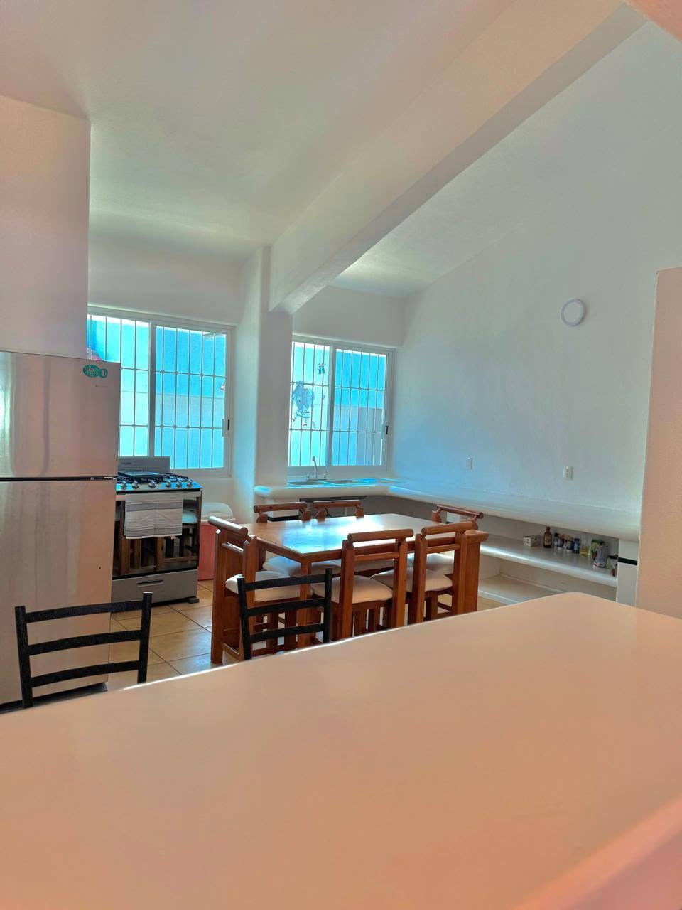 Kitchen dining area