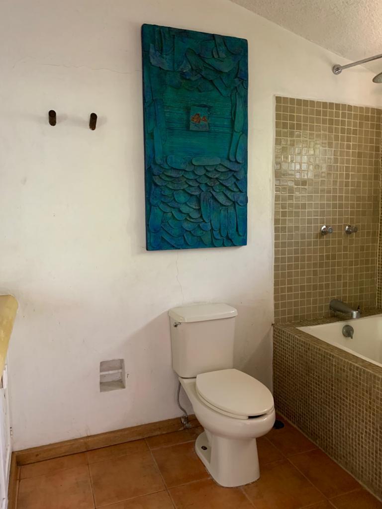Full bathroom in the Ixtapa home