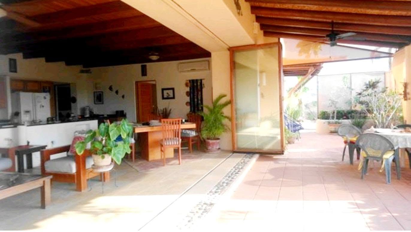 Conexión entre interior y terraza