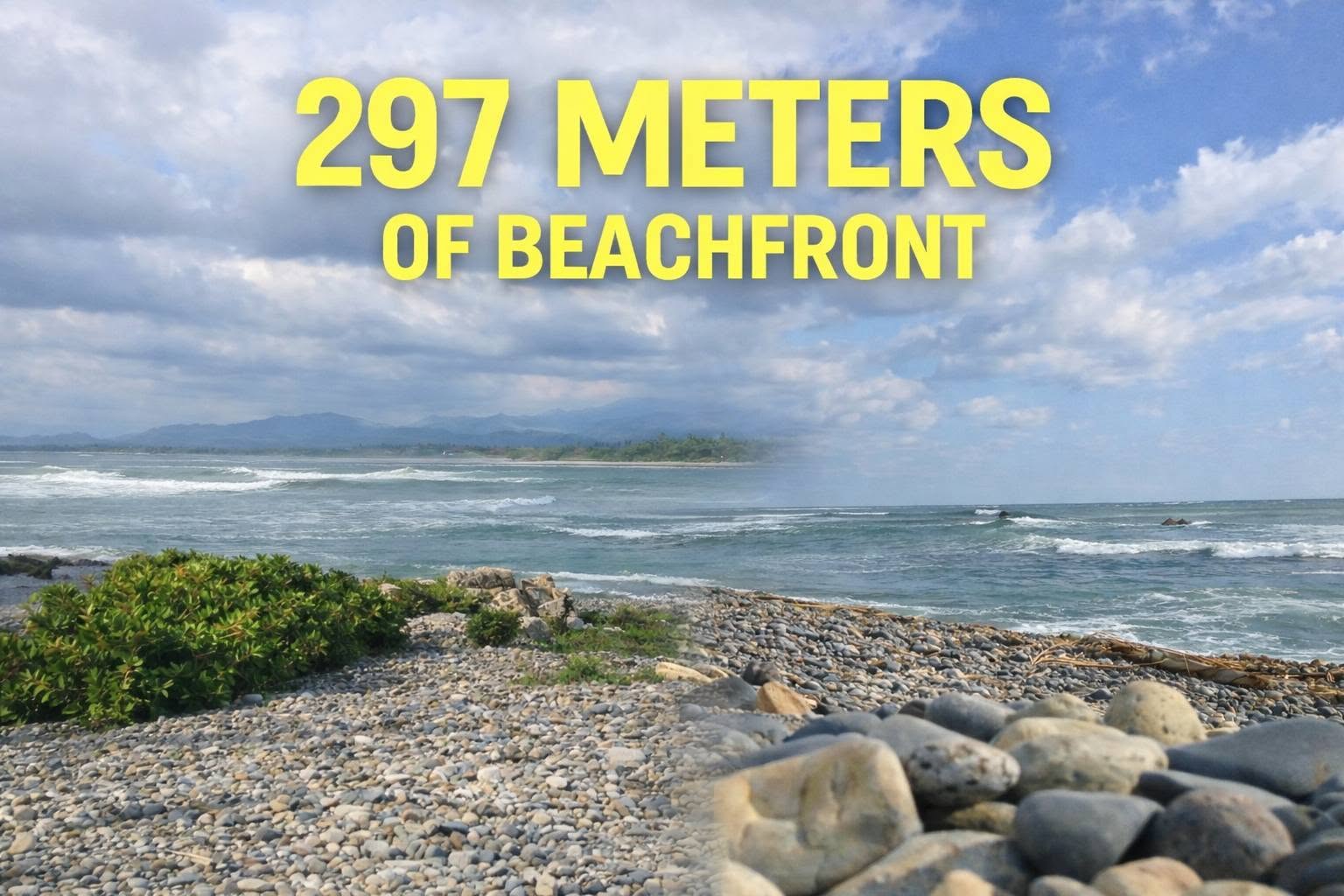 terreno frente al mar en La Saladita Guerrero