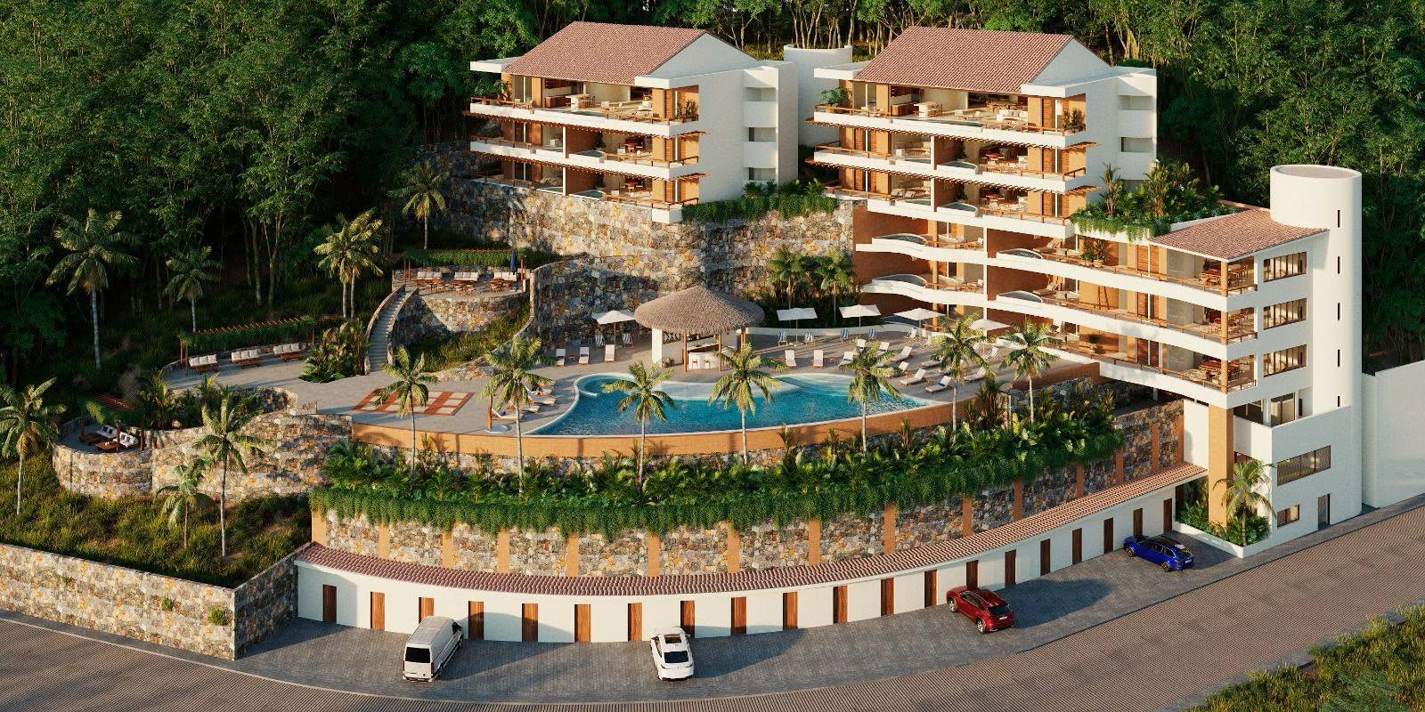 villa de lujo con alberca privada y vista al mar en Playa La Ropa Zihuatanejo