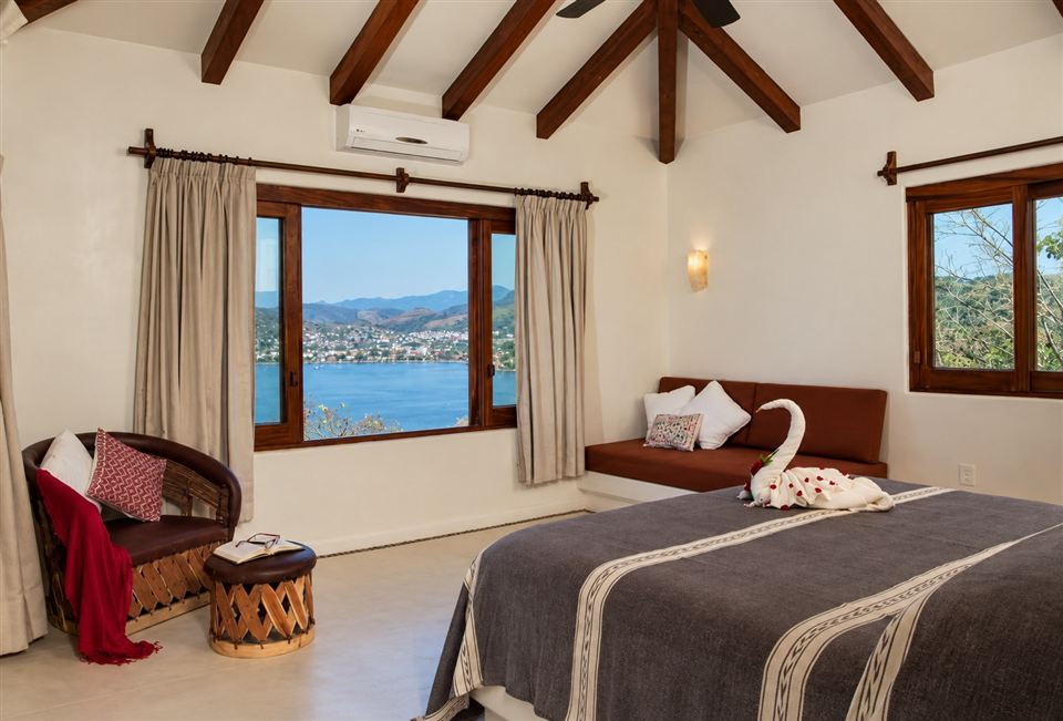Habitación con vista a la bahía